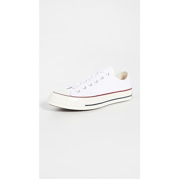 NWT Converse uni Chuck Taylor All Star Heritage Low,White/Garnet/Egret -5 M/7 W - Picture 4 of 6